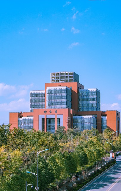 library, university campus, building